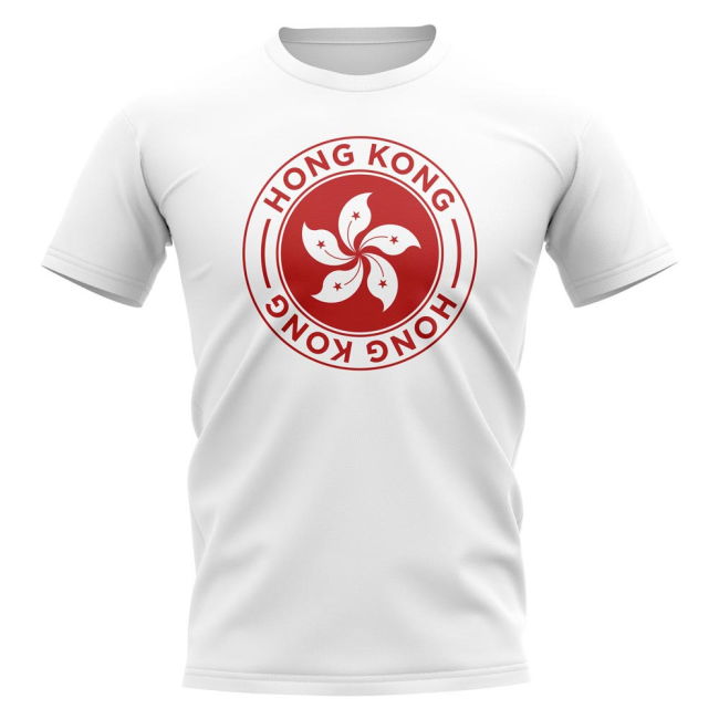 Hong Kong Football Badge T-Shirt (White)