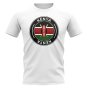 Kenya Football Badge T-Shirt (White)