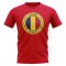 Chad Football Badge T-Shirt (Red)