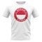 Monaco Football Badge T-Shirt (White)