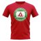 Ingushetia Football Badge T-Shirt (Red)