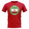 Iran Football Badge T-Shirt (Red)
