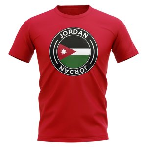 Jordan Football Badge T-Shirt (Red) Jordan Football Badge T-Shirt (Red)