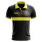 Alderney Concept Stripe Polo Shirt (Black) - Kids