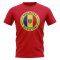 Moldova Football Badge T-Shirt (Red)
