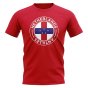 Netherlands Antilles Football Badge T-Shirt (Red)