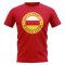 South Ossetia Football Badge T-Shirt (Red)