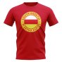 South Ossetia Football Badge T-Shirt (Red)