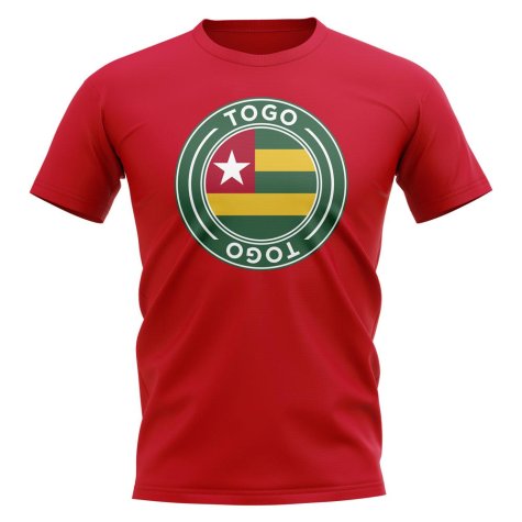 Togo Football Badge T-Shirt (Red)