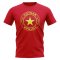 Vietnam Football Badge T-Shirt (Red)