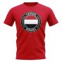 Yemen Football Badge T-Shirt (Red)