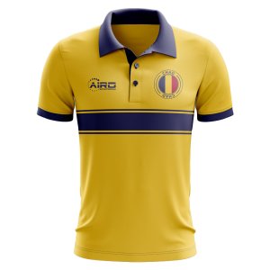 Chad Concept Stripe Polo Shirt (Yellow) - Kids