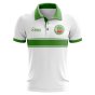 Chechen Republic Concept Stripe Polo Shirt (White) - Kids