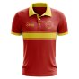 China Concept Stripe Polo Shirt (Red)
