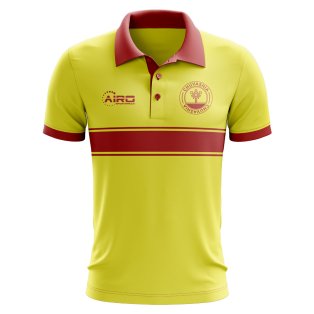 Chuvashia Concept Stripe Polo Shirt (Yellow)