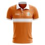 Cote D'Ivoire Concept Stripe Polo Shirt (Orange) - Kids