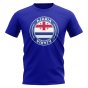 Ajaria Football Badge T-Shirt (Royal)