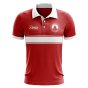 Gibraltar Concept Stripe Polo Shirt (Red) - Kids