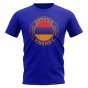 Armenia Football Badge T-Shirt (Royal)