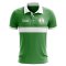 Ingushetia Concept Stripe Polo Shirt (Green) - Kids