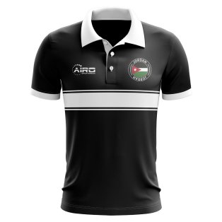 Jordan Concept Stripe Polo Shirt (Black)