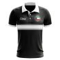 Kuwait Concept Stripe Polo Shirt (Black) - Kids