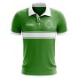 Libya Concept Stripe Polo Shirt (Green)