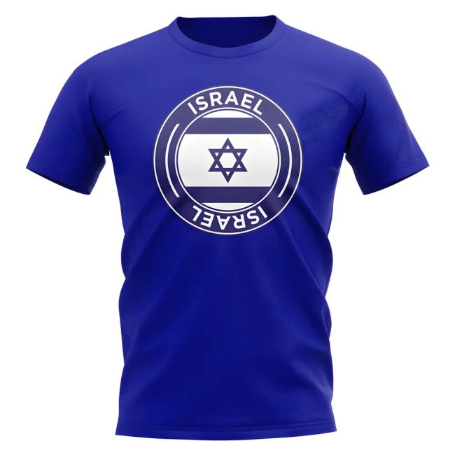 Israel Football Badge T-Shirt (Royal)
