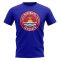 Kiribati Football Badge T-Shirt (Royal)