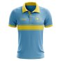 Palau Concept Stripe Polo Shirt (Sky) - Kids