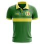 Senegal Concept Stripe Polo Shirt (Green) - Kids