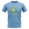 Palau Football Badge T-Shirt (Sky)