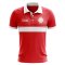 Sikkim Concept Stripe Polo Shirt (Red) - Kids