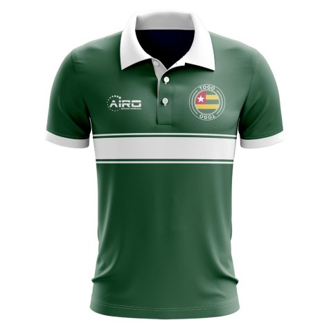 Togo Concept Stripe Polo Shirt (Green)