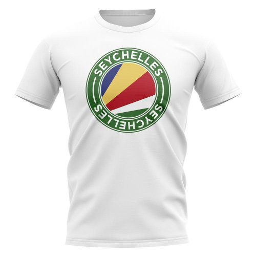 Seychelles Football Badge T-Shirt (White)