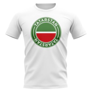 Tatarstan Football Badge T-Shirt (White)