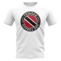 Trinidad and Tobago Football Badge T-Shirt (White)