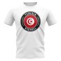 Tunisia Football Badge T-Shirt (White)