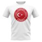 Turkey Football Badge T-Shirt (White)