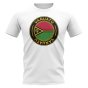 Vanuatu Football Badge T-Shirt (White)