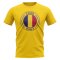 Chad Football Badge T-Shirt (Yellow)