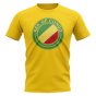 Congo Republic Football Badge T-Shirt (Yellow)