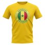Senegal Football Badge T-Shirt (Yellow)