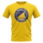 Tokelau Football Badge T-Shirt (Yellow)
