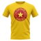 Vietnam Football Badge T-Shirt (Yellow)
