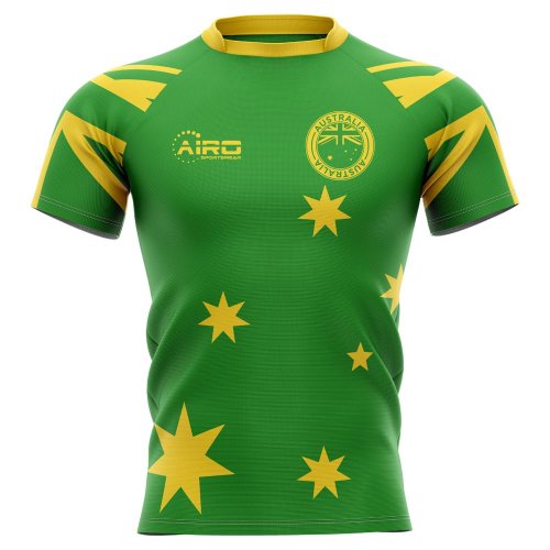 2025-2026 Australia Flag Concept Rugby Shirt