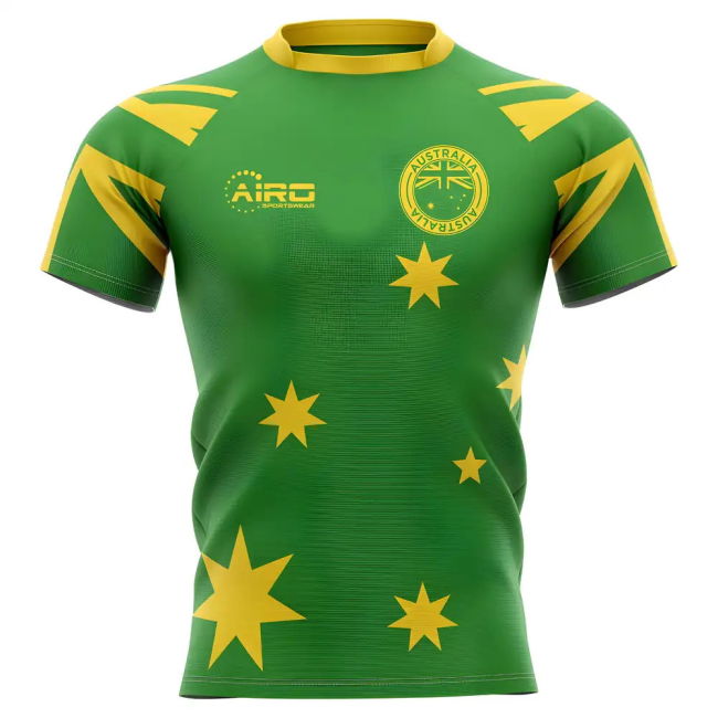 2025-2026 Australia Flag Concept Rugby Shirt