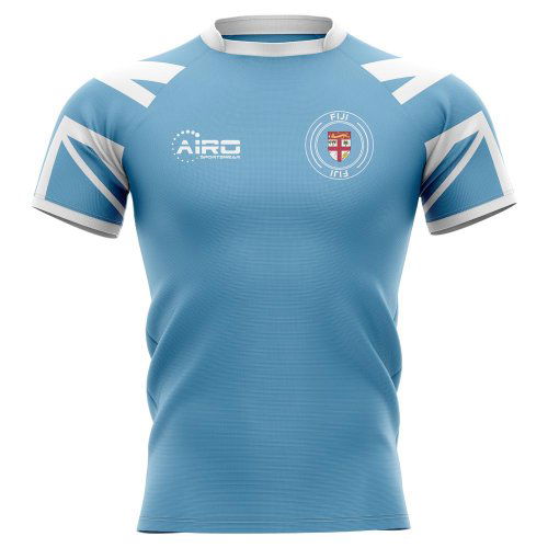2025-2026 Fiji Flag Concept Rugby Shirt