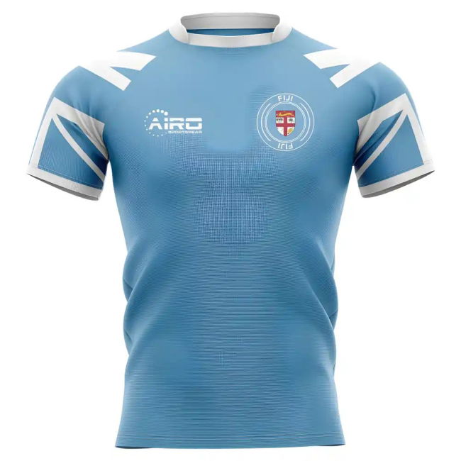 2025-2026 Fiji Flag Concept Rugby Shirt