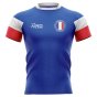 2023-2024 France Home Concept Rugby Shirt - Womens